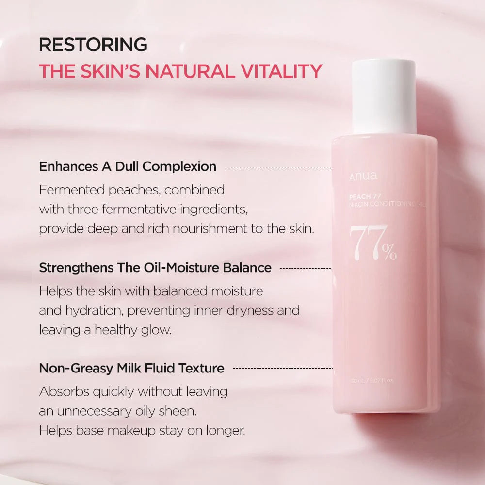 ANUA Peach 77% Emulsion 150ml