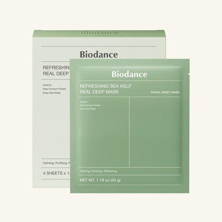 BIODANCE Refreshing Seaweed Gel Mask 34ml x 4 sheets