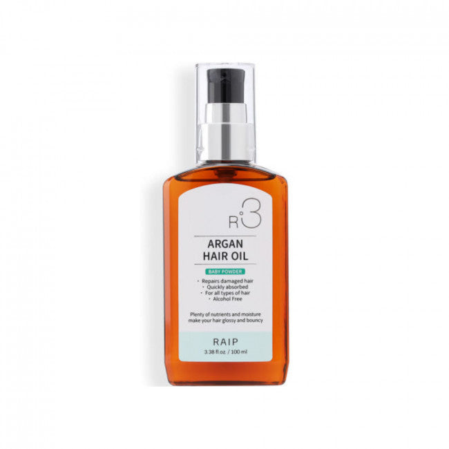 RAIP R3 Argan Hair Oil Essence 100ml – Ocean Blue (Fresh Musk & Marine Scent)